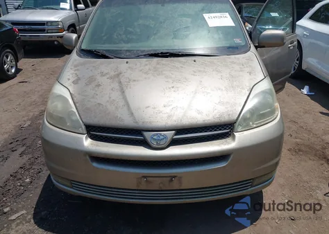 2004 Toyota Sienna Xle из США, поврежденный, VIN 5TDZA22C44S042780